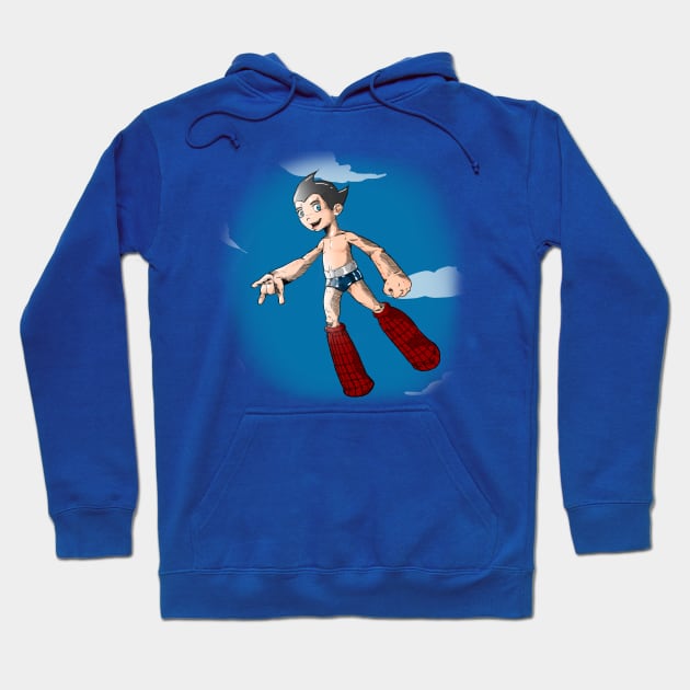 Spider- astroboy Hoodie by BRed_BT